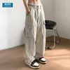 Pantalones de hombre Y2K Mujeres Streetwear Techwear Cargo Coreano Harajuku Paracaídas Pantalones de chándal para hombres Pantalones de chándal Joggers de pierna ancha Pantalones Ropa 230217