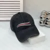 Casquettes de baseball Designer Fashion Summer Casual Cap Blending Dome Hats for Man Woman Letter Design 4 Color Option VNDZ