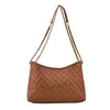 22% OFF Bag 2024 New Launch Designer Handbag Style fashionable simple large capacity Lingge wind texture