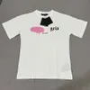 デザイナーのパーム高級天使 Tシャツブランド Tシャツ衣類スプレーレター半袖春夏潮男性と女性の Tシャツ NEW2022