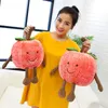 S￶t Creative Fruit Plush Toy Dolls Watermelon Cherry Living Room Soffa Decoration Children's Toys E01