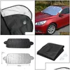 Bilsolshade 2xanti Snow Shield ers vindruteskugga Windsn er Dust Protector Front Window SN 150x70cm DH2FJ