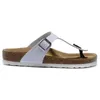 Lyxiga tofflor Designer Birkinstocks Sandaler Tyskland Boken tofflor Cork Herringbone Slipper Boken Arizona Casual Pin-Toe skor för män och kvinnor på sommaren