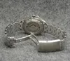 Graue Oberfläche, steriles Zifferblatt, Hippocampus 300-Serie, automatische mechanische Uhr, Herrenuhr, Stahlband