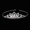 Tiaras AINAMEISI Crystal Glass Crown Headband Children Girl Princess Crown Headdress Wedding Hair Accessories Party Gifts Z0220