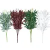 装飾的な花人工柳花束ホームクリスマスウェディングデコレーションジャングルパーティーヴァインフェイク葉植物花輪のための偽の葉