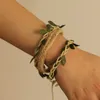 Strang Perlenstränge Damen Keramik Handgemacht DIY Armbänder Artware Retro Armband Für Frau Mädchen Geschenk Modeschmuck Großhandel