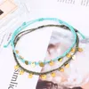 Tobilleras Danymia ajustable cadena borla tobillo pulseras para mujer Boho pierna joyería hecha a mano Ancle playa pie descalzo