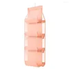 Storage Boxes Foldable With Hanger Handbag Wardrobe Hanging Organizer Bag Household Supplies