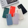 For Samsung S22 phone case Fine Hole Scrub TPU Straight Edge A53A13 Case note20 Rubik's Cube silicone phone case