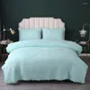 Bedding Sets Cotton Bedspread On The Bed Plain Embroidery Quilt Duvet Cover King Set Super Size