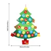 Kerstdecoraties Diy Filt Tree Children Paper Craft Painting Set Home Wall Decoration Room ornamenten educatief speelgoed voor Comer