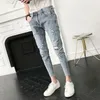 Jeans da uomo Primavera Estate Pantaloni da lavoro FASHION da uomo firmati di alta qualità per uomo Pantaloni da lavoro attillati casual attillati da cowboy