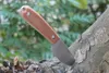 1 Stücke M6700 Survival Gerade Jagdmesser 14C28N Satin Drop Point Klinge CNC Full Tang Flachsgriff Outdoor Jagd Angeln Feststehende Messer mit Kydex