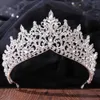 Diademe, barocke Kristall-Diademe und Kronen, Strass-Abschlussball, Prinzessin-Diadem, Kronen-Tiara für Frauen, Braut, Hochzeit, Haarschmuck, Schmuck Z0220