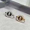 ringen voor dames designer diamanten sieraden klassieke stijl verguld 18K maat 6 7 8 klassieke stijl Nooit vervagen premium geschenken met doos 004