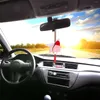 Hänge halsband bilspegel prydnad hängande bakre auto bakifrån charms interiör diffusor lyckliga spargris tillbehör