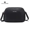 Evening Bags David Jones Handbags for Women Designer Luxury 3 Zip Pockets Compartment Female Shoulder Handbag Ladies Crossbody Bag 230220