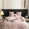 Bedding Sets Super Soft Velvet Fleece Vintage Floral Embroidery Ruffles Set Warm Short Plush Duvet Cover Bed Sheet Pillowcases