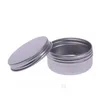 Parfumfles lege aluminium cr￨me Jar Tin 5 10 15 30 50 100 g cosmetische lippenbalsemcontainers nagelafdeling ambachten Pot Drop levering Dhyf8