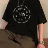 럭셔리 디자이너 쿨 티셔츠 캐주얼 남자 여자 천자가있는 글자를 인쇄하는 짧은 슬리브 최고 판매 남자 옷