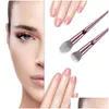 Make -up -B￼rsten 10 PCs Wet und Wild Series Pinsel Hand Daumen Griff Set Beauty Tools Foundation Mtifunction Drop Lieferung Gesundheit Zugang DHZSW