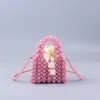 Ny Mini Lightweight Pearl Waxberry Handbag French Women's Small Handmade p￤rlstav kvinnors messenger v￤ska 230220