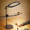 Stative, Einbeinstativ-Halterung mit LED-Ring, Blitzlicht, Lampe, Tischständer, Stative mit Handy-Halterung, Overhead-Zubehör für Nagelkunst 230220