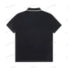 xinxinbuy Herren Designer T-Shirt 23SS Paris England Stickerei London Kurzarm Baumwolle Damen Weiß Schwarz Grau XS-2XL