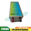 Naładowanie prędkości baterii litowej LifePo4 12V 200AH z ładowarką BMS 14,6V 20A 20A