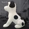 Cute White Inflatable Dog Balloon Cartoon Animal Mascot Model Advertising Airblown Puppy For Event