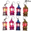 Flashlights facklor 20st Portable Mini LED Keychain Lantern Design Key Chain Keyring Light Lamp Gift (Random Color)