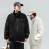 Herrjackor 2023 Autumn Polar Fleece Jacket Löst par passar helt matchande modemärke