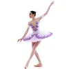 Scene Wear White Professional Tutu Child Swan Lake Costumes Children Barn Pancake Ballerina Dress Ballet For Girls