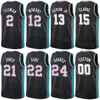 Tryck man kvinna ungdom basket ziaire williams jersey 8 Xavier Tillman 2 Jake Laravia 3 David Roddy 27 Santi Aldama 7 Brandon Clarke 15 Tyus Jones 21 City Earned Team