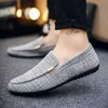 Dress Buty Men Casual Spring Summer Mokejczy poślizgną