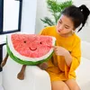 S￶t Creative Fruit Plush Toy Dolls Watermelon Cherry Living Room Soffa Decoration Children's Toys E01