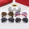 carti glasses cut Designer sunglasses polaroid frame fashion sunglasses Personality Unisex Goggle Beach Sun Glasses Retro Small Frame luxury Timeless classics