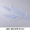 Decorative Flowers 1pc Simulation Peacock Grass Plastic Reed Artificial Plants Wedding Decorations Roads Lead Fake Flower