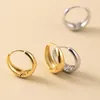 Hoop Earrings Fashion Small Round Circle For Women 925 Sterling Silver Geometric Bride Girl Party Wedding Jewelry Gift