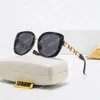 Ladies Fashion Sunglasses Designer Sun Glasses For Woman Full Frame V Letter Mens Polarized Driving Eyeglasses Beach Goggle Sunglasses Shade