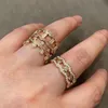 Messii ka ringen voor vrouwelijke ontwerper goud vergulde 18k sterling zilvergrootte 6 7 8 mode klassieker stijl hoogste aanrechtkwaliteit nooit fade cadeau voor vriendin 003