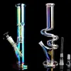 Glass Water Bongs Bubbler Hookahs Smoking Glass Water Pipes Beaker base Dab Rigs Downstem Perc Oil with 14mm Joint