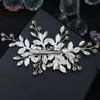 Tiaras yolapan HP349 Hochzeitskopf Schmuck Strass Braut Haarband handgefertigt Blumenhaarzubehör für Frauen Diads und Kopfbedeckungen Z0220