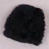 Gorro Feio/caveira Caps Moda Moda Mulheres Hat de Pele quente Meninas fofas Casual Casual Chapéus de luxo à prova de vento Presentes