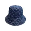 Klassieke brede rand hoeden voor dames Designer Denim Emmer Mode Zomer Heren Zonnehoed Outdoor Baseball Caps Heren Dames Mutsen