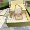 Damestas Ontwerper Mini-draagtassen Lady-schoudertassen Klassieke crossbags Fashion Tote Hasp Lady Luxury CrossBag-handtassen Vintage crossbags Witte tassen