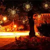 Strings Led Christmas Decoration Lights Fireworks Dandelion Shape Outdoor Waterdichte feestelijke sfeer Licht kan worden opgehangen onder de boom