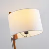 Stehlampen Vintage Holzlampe Nordic Einfache Schlafzimmer LED Wohnzimmer EL Stoff Home Beleuchtung Vertikal