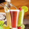 Stainless Steel Straw Straight and Bent 8.5in 9.5in 10.5in Reusable Drinking Straws Kitchen Bar Drinking Tool for Tumblers Yeti 20oz 30oz